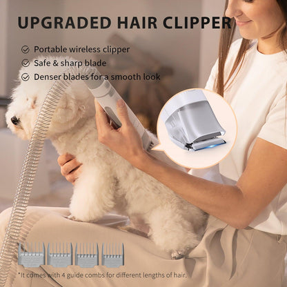 PETKIT FurWaker 5-in-1 Pet Grooming Kit (AirClipper) - Petpuro