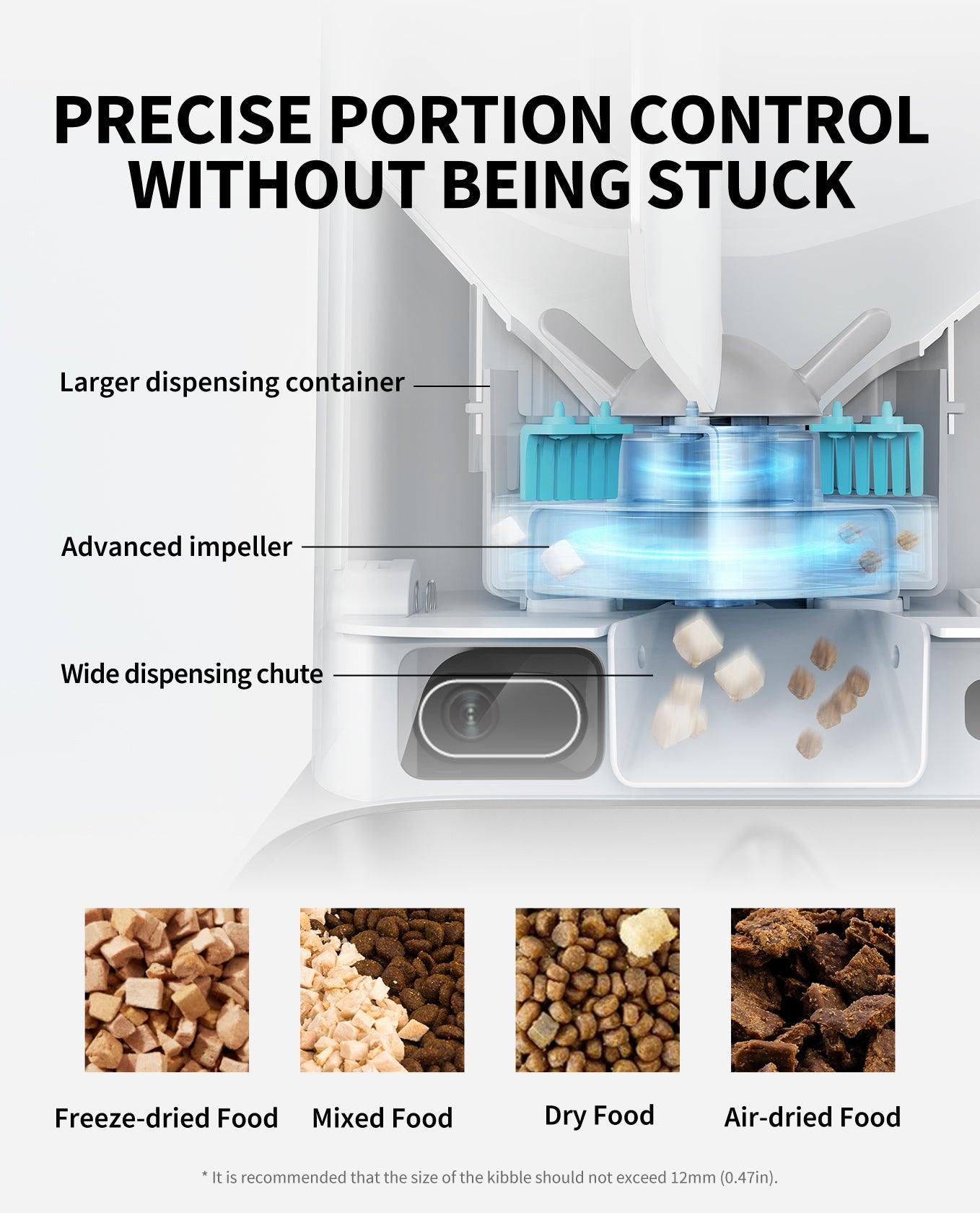 PETKIT YumShare Dual-Hopper – Smart Pet Feeder with 1080P HD