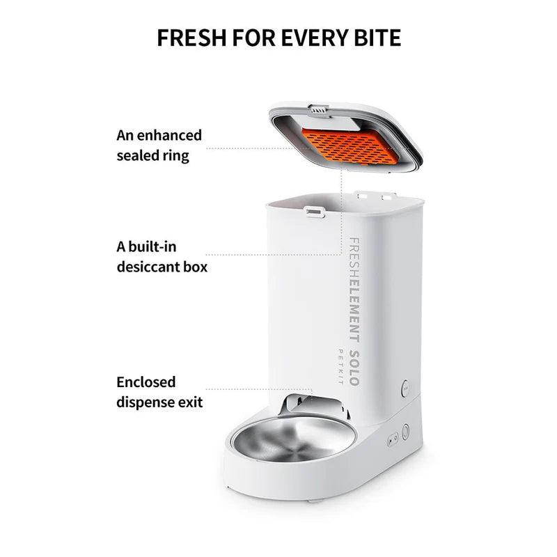 PETKIT Fresh Element Solo – Smart Pet Feeder with App Control